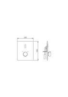 HANSAELECTRA, Fertigset für Brause-Batterie, 6 V, 41909272