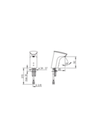 HANSACONCERTO, Waschtischbatterie, 6 V, 64472210