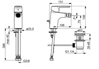 HANSAPOLO, Bidet faucet, 51433293