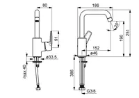 HANSAPOLO, Miscelatore lavabo, 51542293