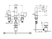 HANSATWIST, Miscelatore lavabo, 09362101