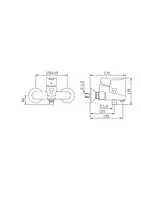 HANSAPRIMO, Wannenfüll- und Brausebatterie, 49442103