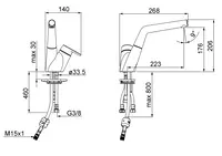 HANSASIGNATUR, Kitchen faucet, 55682203