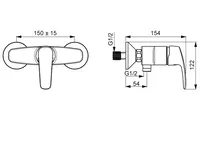 HANSAPINTO, Shower faucet, 45120163