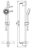 HANSABASICJET, Shower set, 44780133