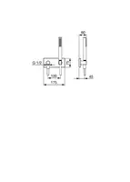 HANSALIVING, Combinazione Doccia con doccetta, 44430100