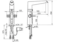 HANSAFIT, Kitchen faucet, 230/5 V, 65232213