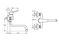 HANSATWIST, Kitchen faucet, 09692193