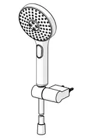 HANSAACTIVEJET, Hand shower set, 84380133