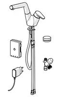 HANSASIGNATUR, Robinetterie évier plus valve lave-vaisselle, 230/5 V, 55692203