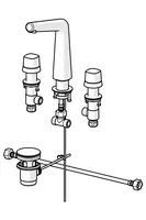 HANSADESIGNO Style, Miscelatore lavabo, 51052183