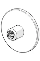 HANSAVAROX, Cover part for shower faucet, 40549183