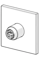 HANSAVAROX, Fertigset für Brause-Batterie, 40559173