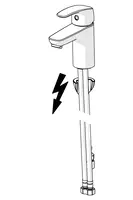 HANSAPINTO, Waschtischbatterie, Niederdruck, 45341183