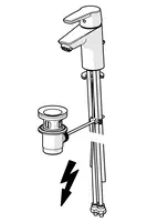 HANSAPOLO, Waschtischbatterie, Niederdruck, 51531193