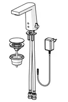 HANSASTELA, Robinetterie de lavabo, 12 V, 57122201