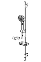 HANSAACTIVEJET, Shower set, 84370130