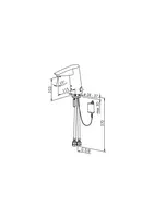 HANSAELECTRA, Miscelatore lavabo, 6 V, 64912210