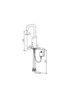 HANSAELECTRA, Waschtischbatterie, 6 V, 64442220