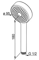 HANSABASICJET, Hand shower, 44610300