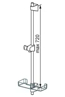 HANSABASICJET, Shower rail, 44710300