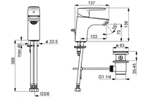 HANSAPOLO, Miscelatore lavabo, 51402293