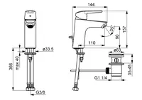 HANSAPOLO, Washbasin faucet, 5150229400486