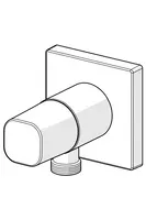 HANSALIVING, Wall coupling for shower hose, G1/2, 51570162