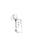 HANSAELECTRA, Waschtischbatterie, 6 V, 64412210