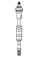 Pressostatic cartridge