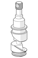 Temperature adjustment spindle