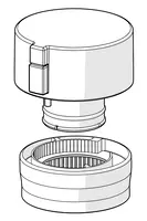 59914120 | HANSA | Croisillon réglage de température