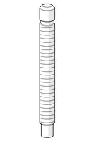 Fixing screw, M6x55