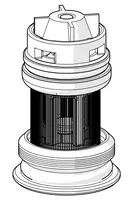 59914121 | HANSA | Zpětný ventil s filtrem