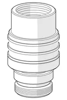 HANSA, Schnellverschluss, G1/2, 04050200