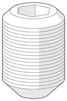 59904755 | HANSA | Schroef, M5x8, SW2.5