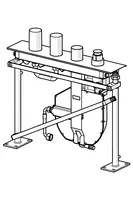 HANSACOMPACT, UP-Rohbauset Bade- und Brausearmatur, 53020300