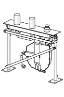 HANSACOMPACT, UP-Rohbauset Bade- und Brausearmatur, 53010300