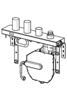 HANSACOMPACT, Body for bath and shower faucet, 53080300