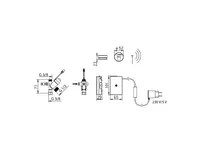 HANSA, Remote valve, 230/5 V, 02590110