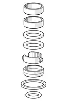 59914431 | HANSA | Sealing kit for spout