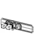 HANSAMATRIX, UP-Rohbauset Brausearmatur, 44860031