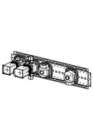 HANSAMATRIX, UP-Rohbauset Bade- und Brausearmatur, 44860051