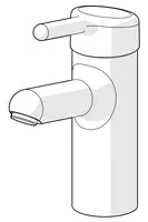 HANSAMEDIPRO, Waschtischbatterie, 01622193