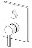 HANSAFORM, Fertigmontageset für Wanne/Brause, 89929003