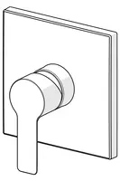 HANSALIGNA, Fertigset für Brause-Batterie, 83879513