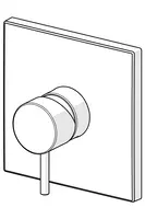 HANSASTELA, Fertigset für Brause-Batterie, 87859051