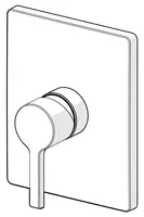 HANSAFORM, Fertigset für Brause-Batterie, 89939003