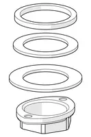 59912717 | HANSA | Fixing set, M33x1.5