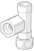 HANSAMIX, T-connector, M14x1 ND, 59913480